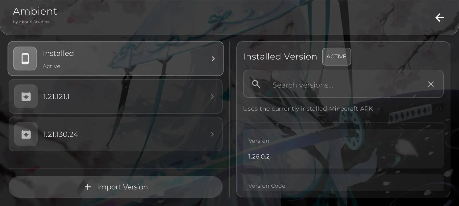Multi-Version Support